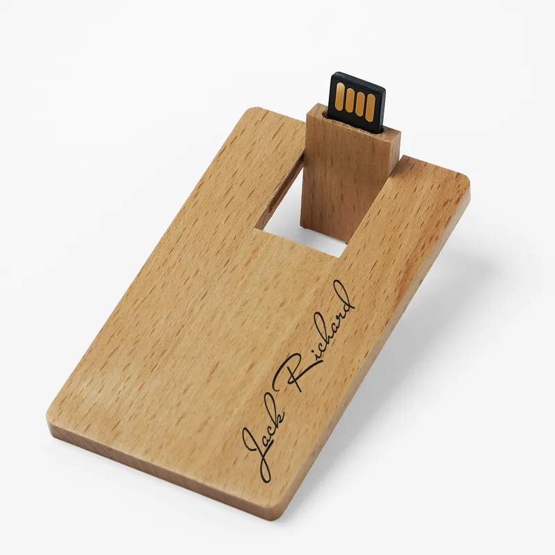Personalised Bamboo USB Flash Drive 32GB