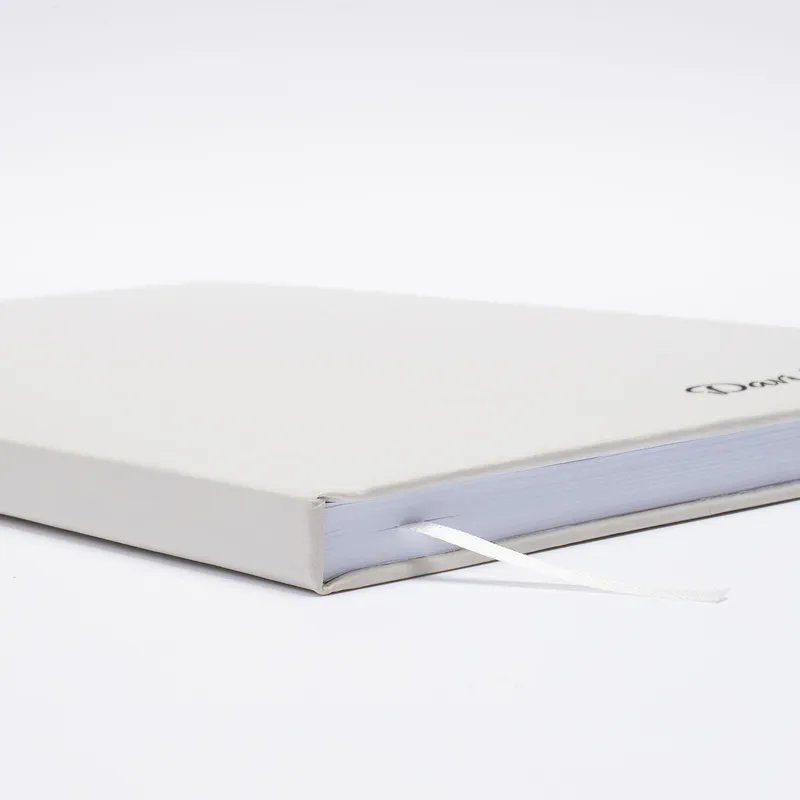 Personalized Beige Notebook with Signature Style