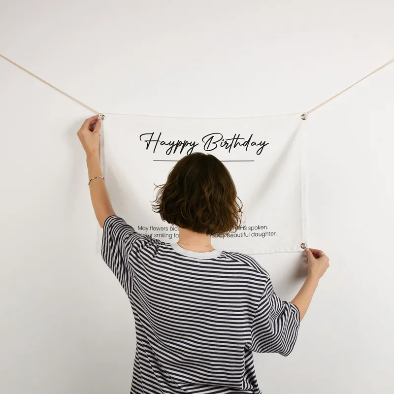 Personalised Birthday Banner 45 x 70 cm