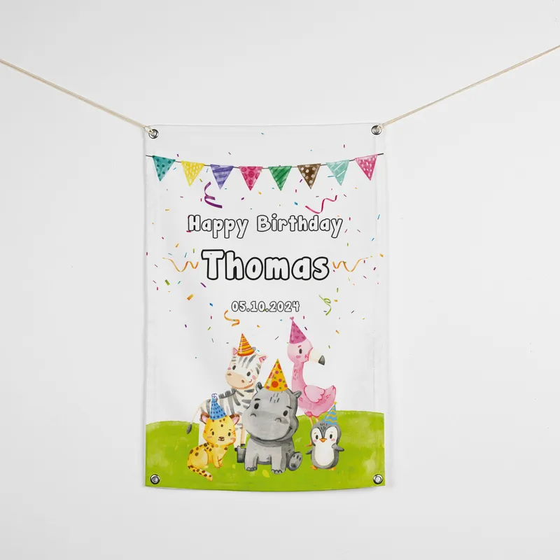 Personalised Birthday Celebration Poster for Kids 17 x 27 Inches