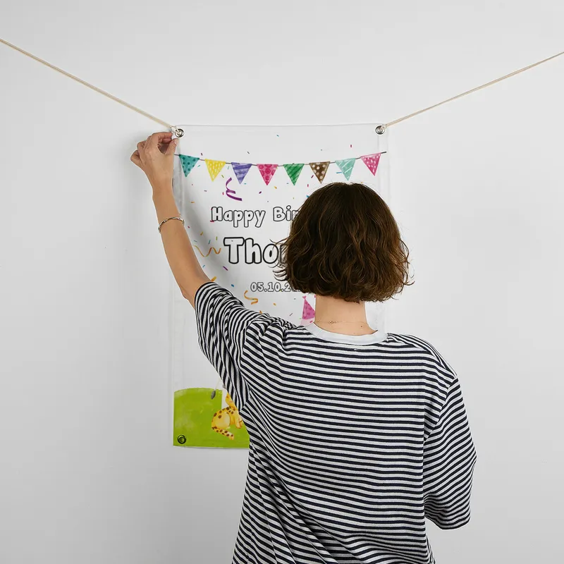 Personalised Birthday Celebration Poster for Kids 17 x 27 Inches