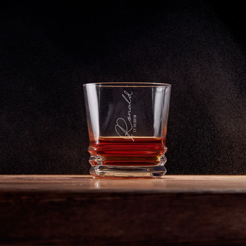 Personalised Whiskey Glass Set for Anniversaries and Birthdays