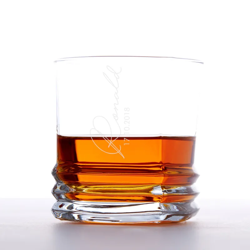 Personalised Whiskey Glass Set for Anniversaries and Birthdays