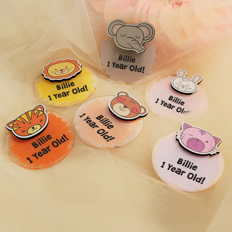 Personalized Birthday Magnets 10-Pack Keepsake Gift