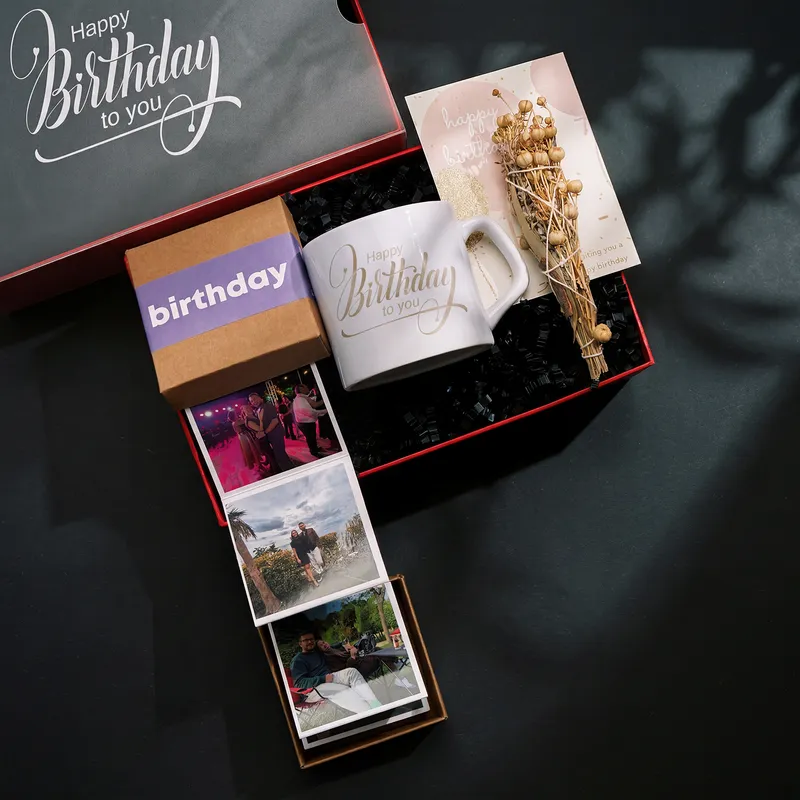 Personalized Birthday Memory Gift Box for Her