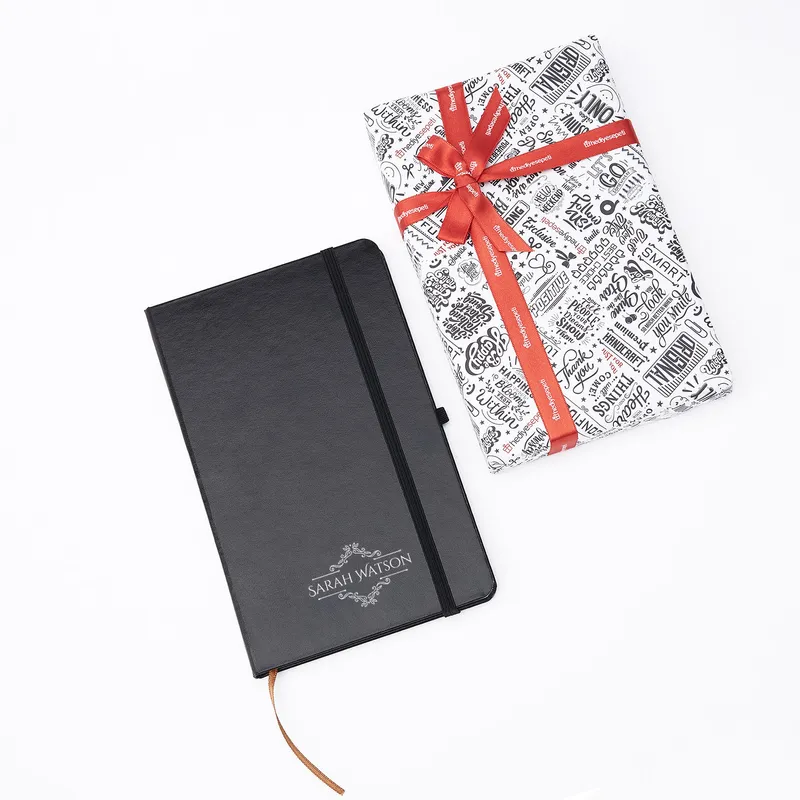 Personalized Black Notebook