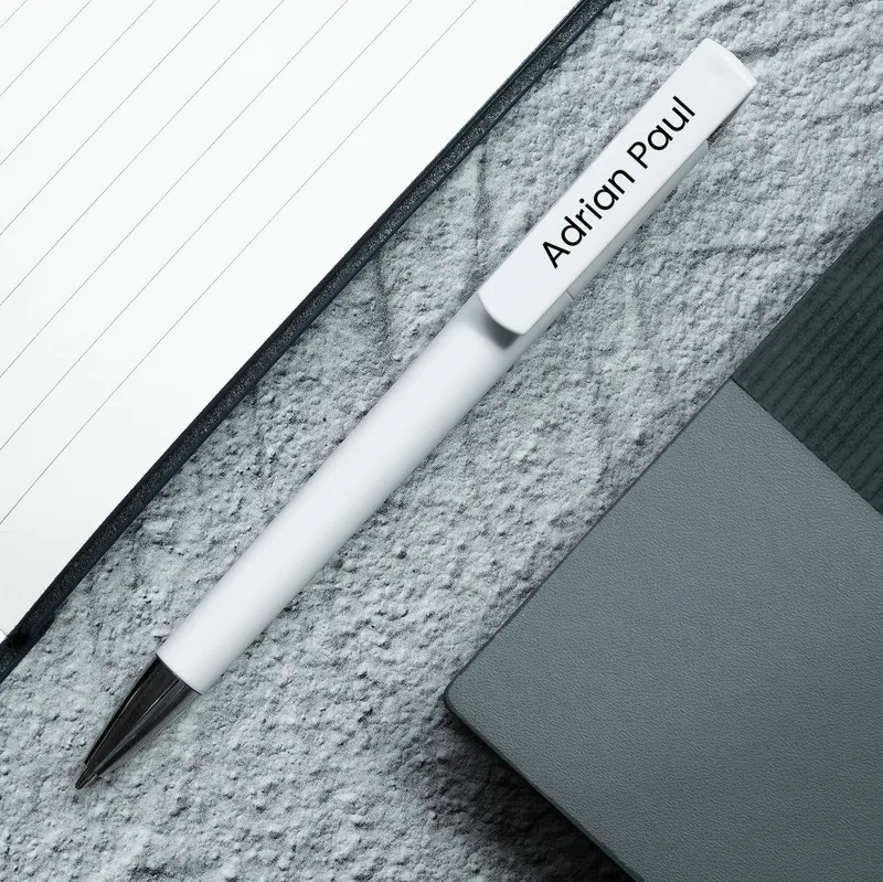 Personalised Blue Ink Ballpoint Pen for Gifts and Office