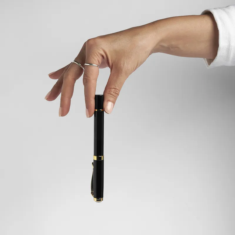 Personalized Blue Ink Ballpoint Pen with Name Engraving