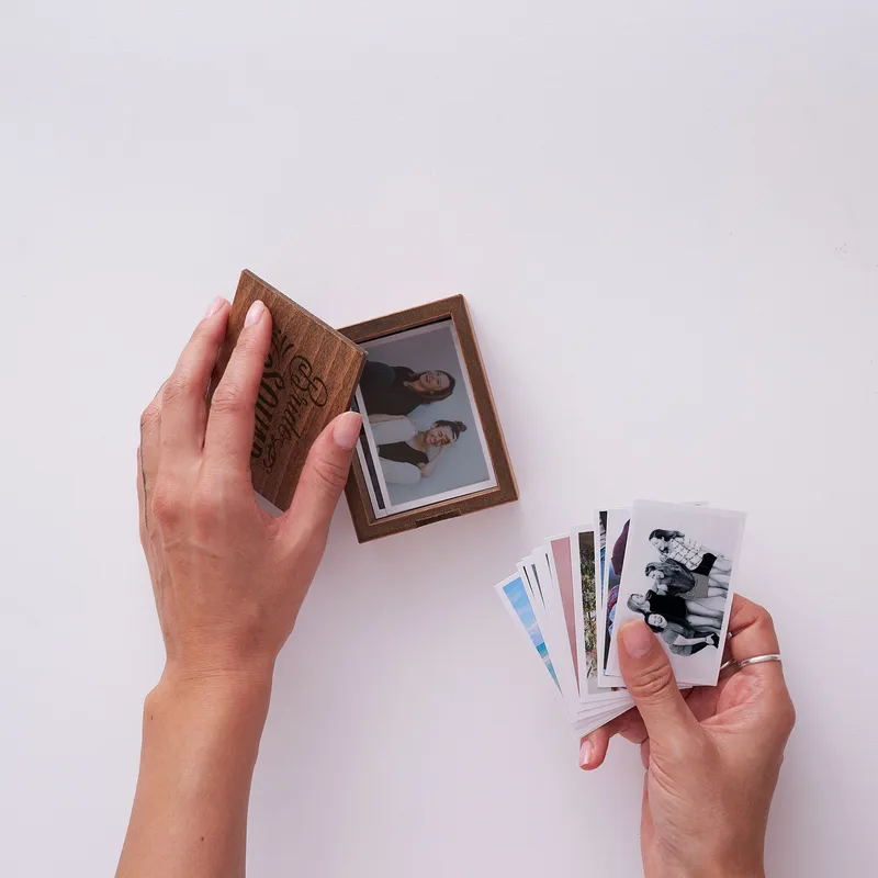 Personalised Bride Squad Photo Keepsake Box for Weddings