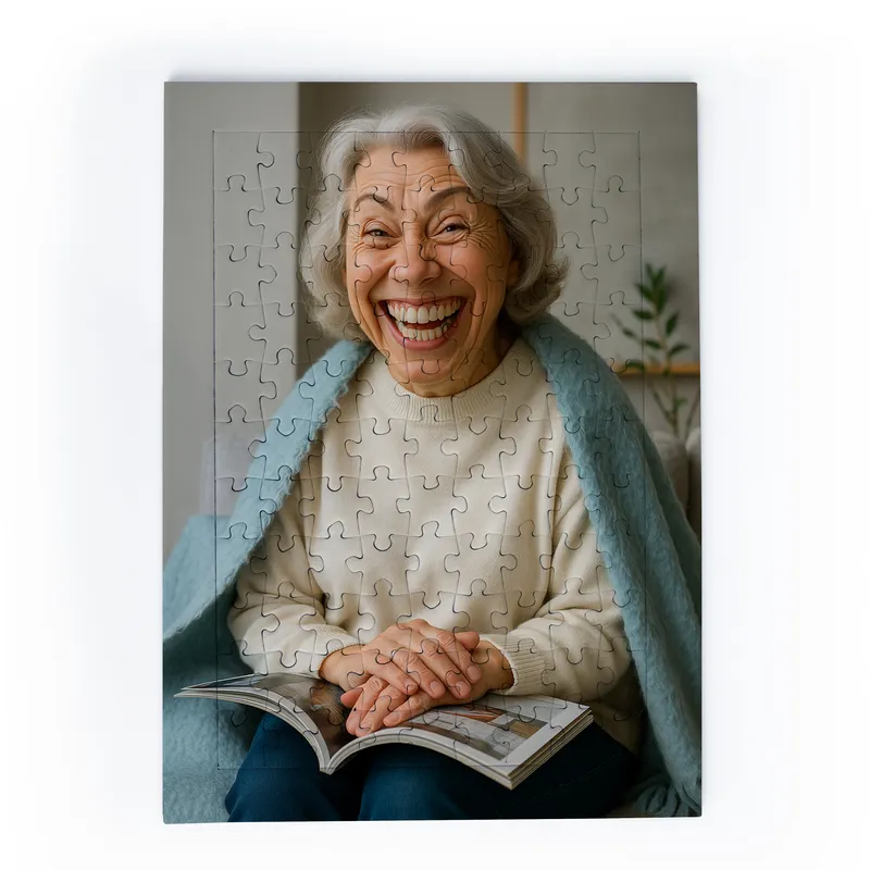 Personalized Caricature 99 Piece Puzzle Gift