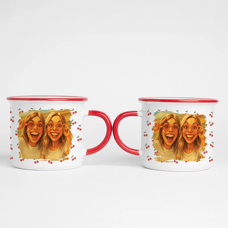 Personalized Cartoon Photo Mug Gift