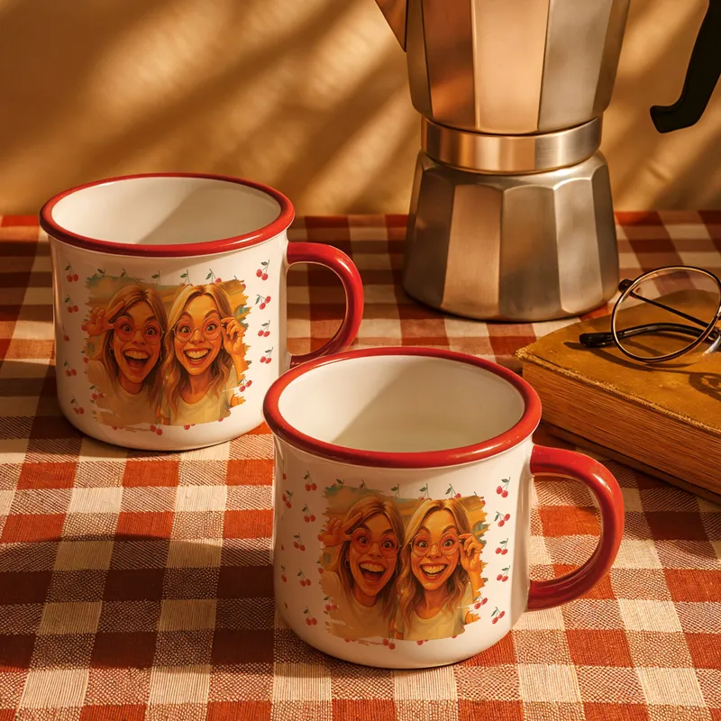 Personalized Cartoon Photo Mug Gift