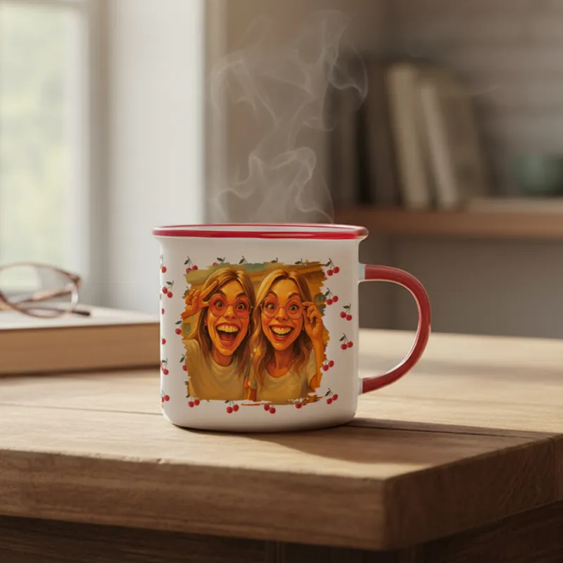 Personalized Cartoon Photo Mug Gift