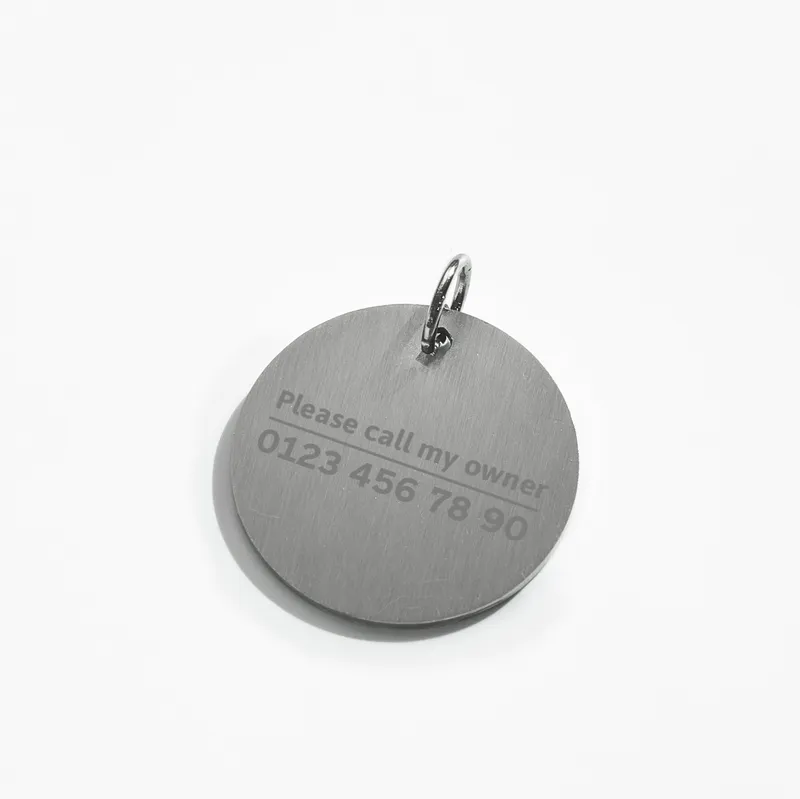 Personalized Cat ID Tag for Cat Lovers