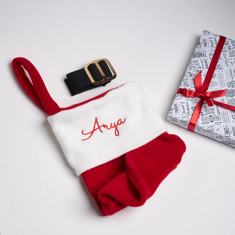 Personalized Christmas Fireplace Stocking