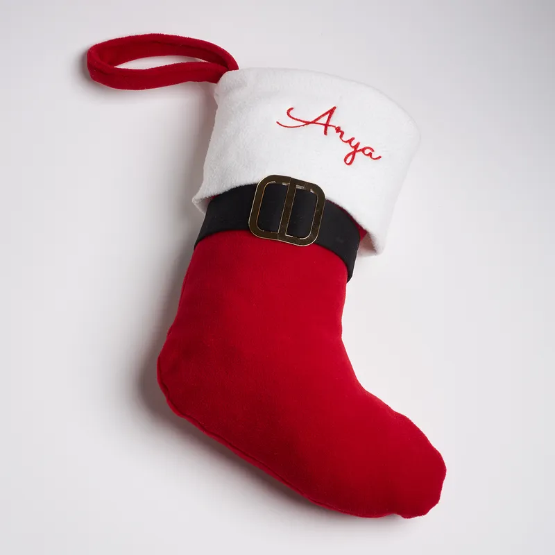 Personalized Christmas Fireplace Stocking