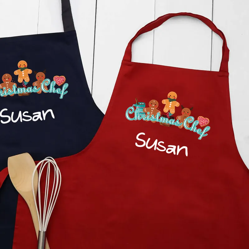 Personalized Christmas Kitchen Apron