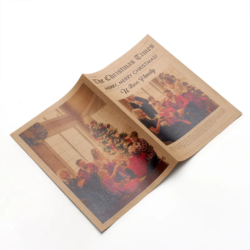 Personalized Christmas Newspaper