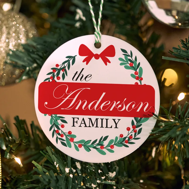 Personalized Christmas Ornament