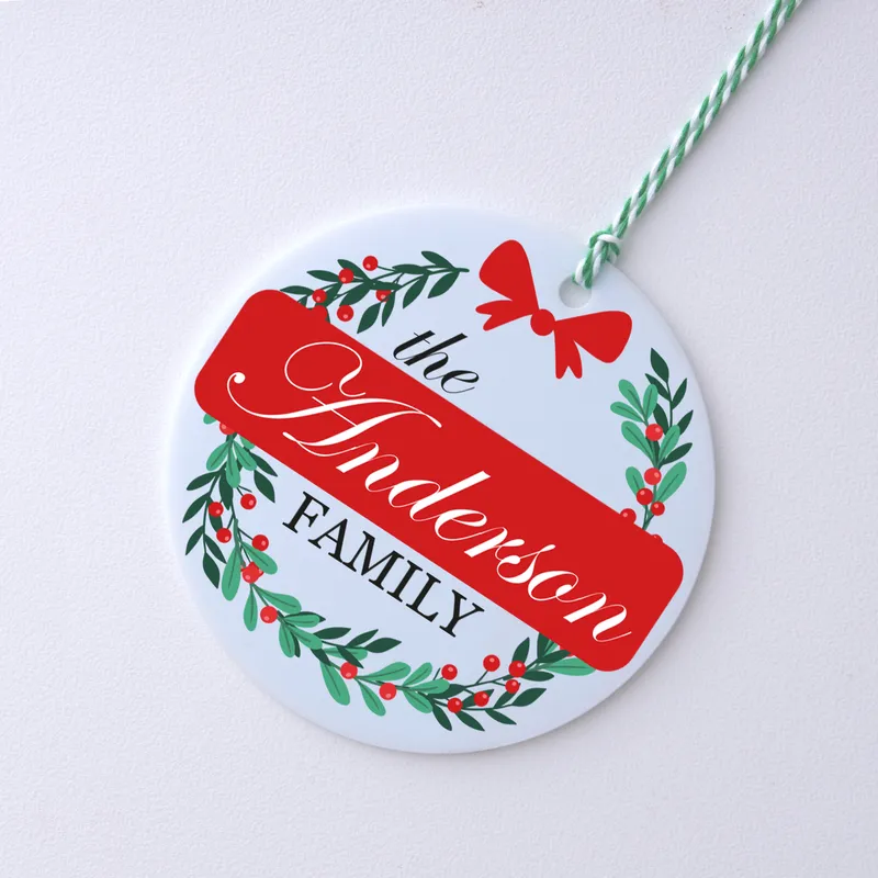 Personalized Christmas Ornament