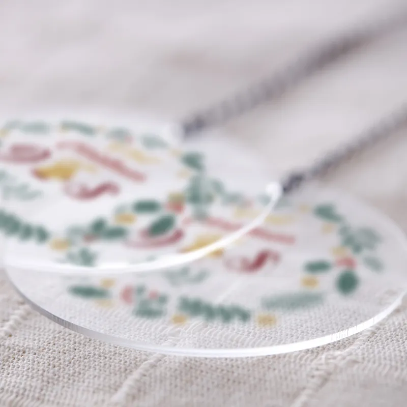 Personalized Christmas Ornament with Letter