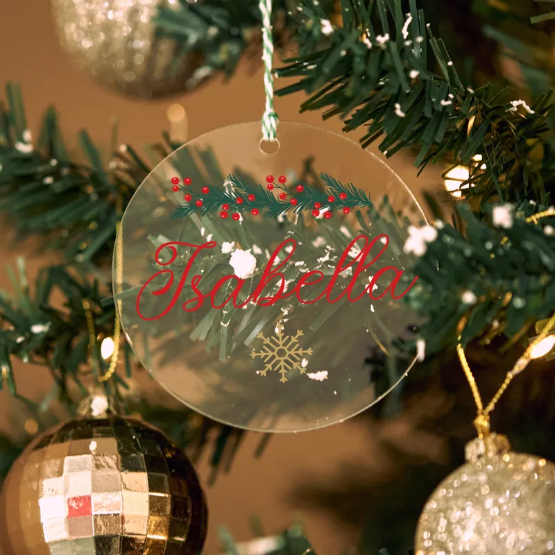 Personalized Christmas Ornament with Name