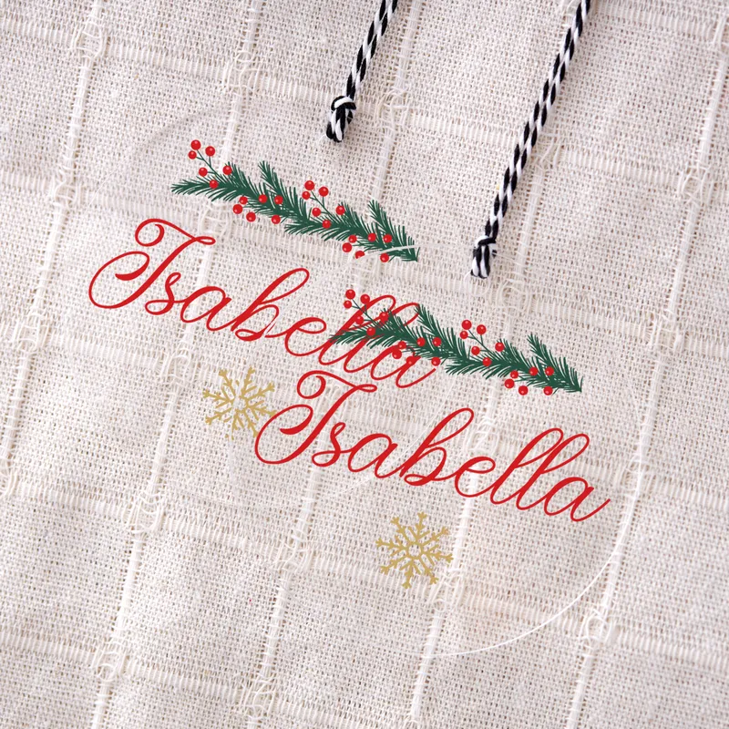 Personalized Christmas Ornament with Name