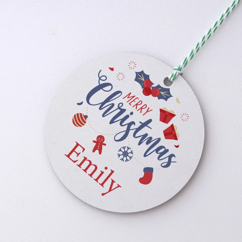 Personalized Christmas Tree Ornament