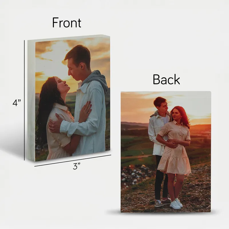 Personalized Clear Acrylic Photo Print