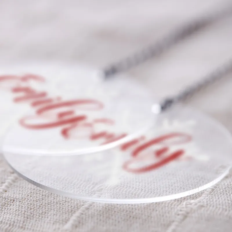 Personalised Acrylic Pine Tree Ornament