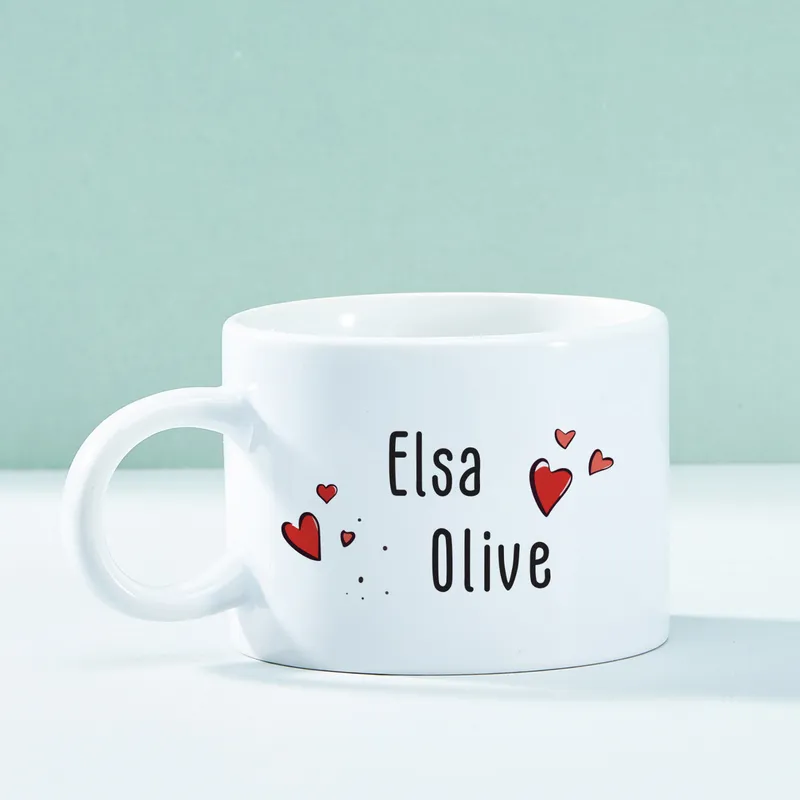 Personalized Coffee Mug for Couples with Names