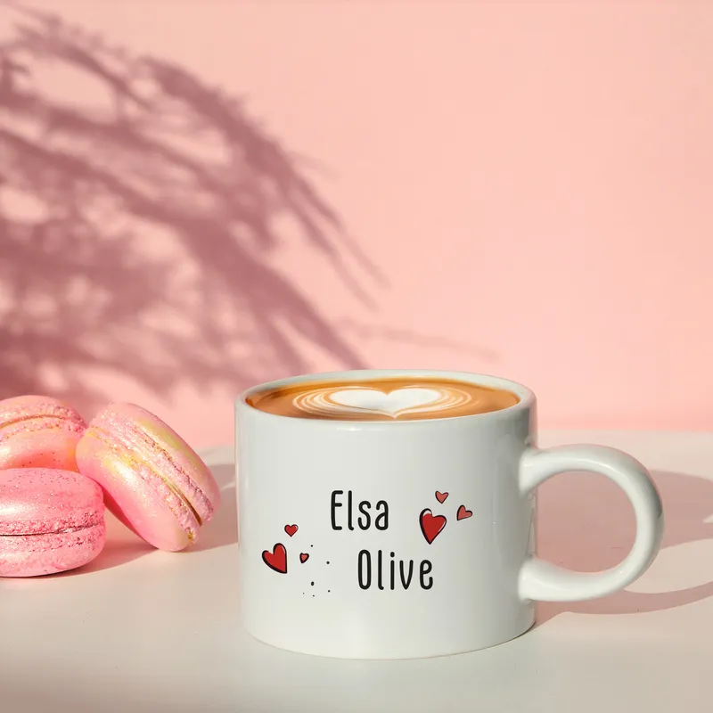 Personalized Coffee Mug for Couples with Names