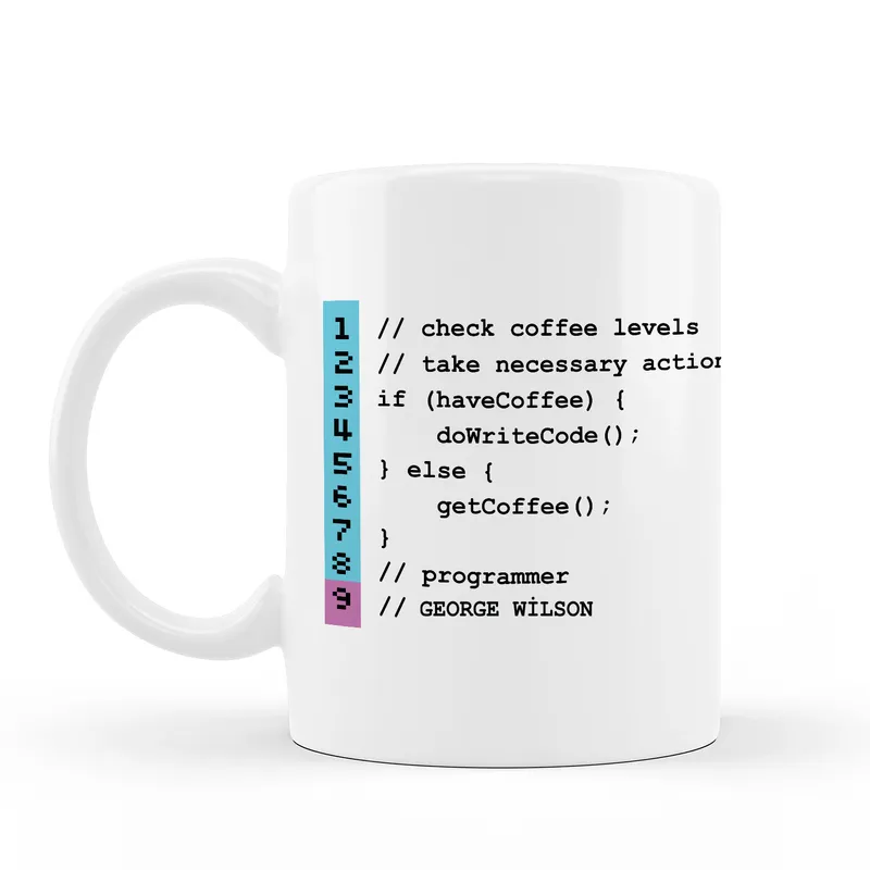 Personalized Coffee Mug for Sowtware Developer Friend