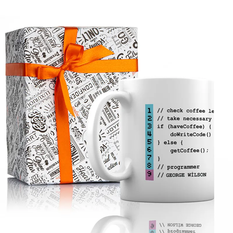 Personalized Coffee Mug for Sowtware Developer Friend