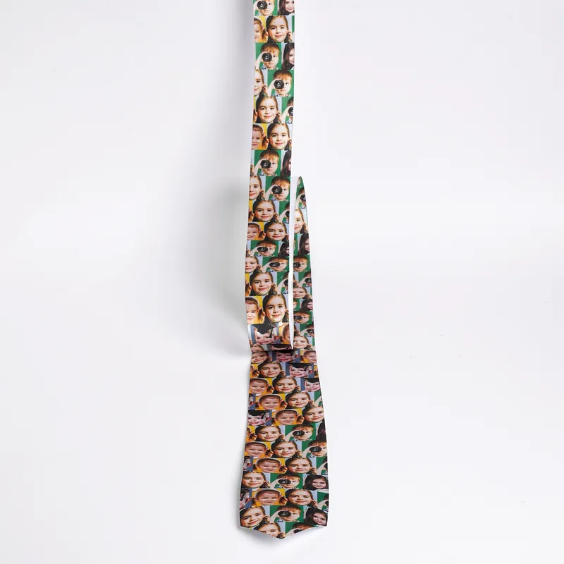 Personalized Collage Photo Tie