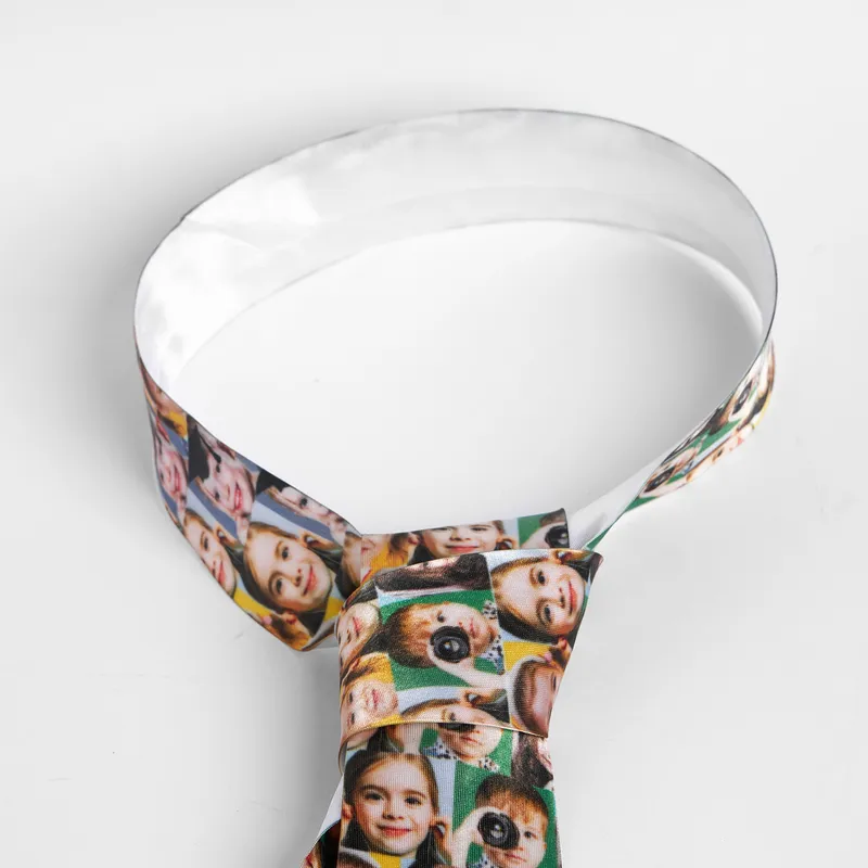 Personalized Collage Photo Tie