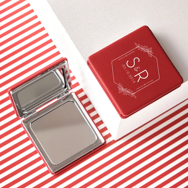 Personalized Compact Mirror for Women
