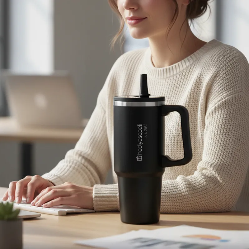 Personalized Corporate Logo Office Coffee 40oz Tumbler