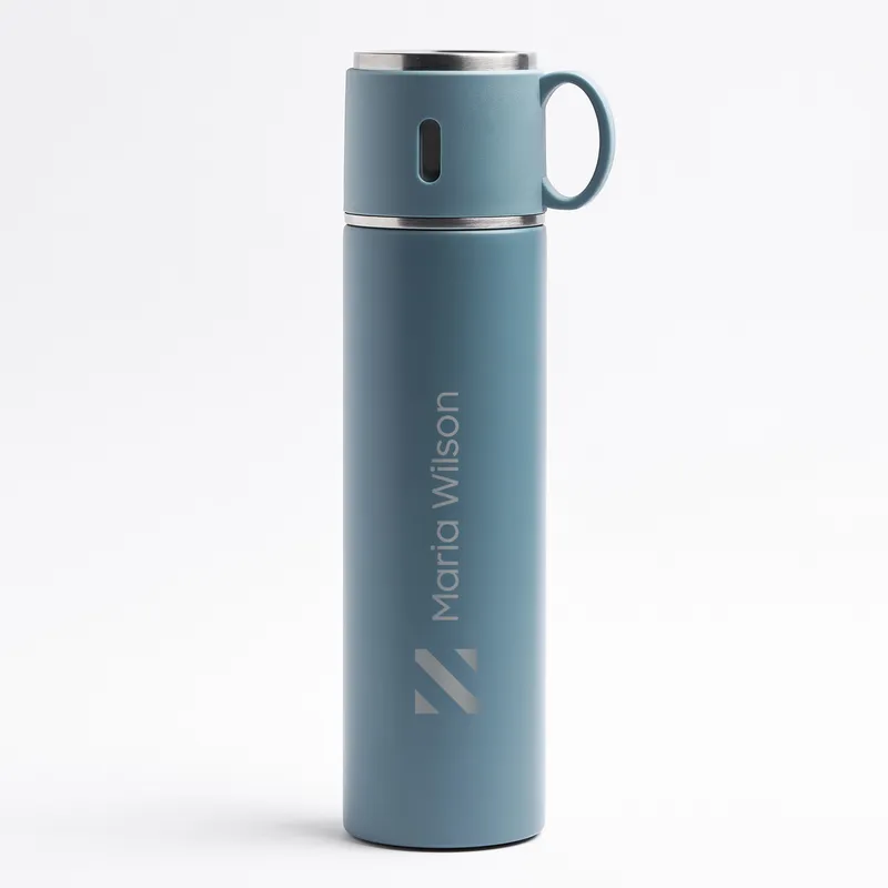 Personalised Corporate Logo Thermos with Name