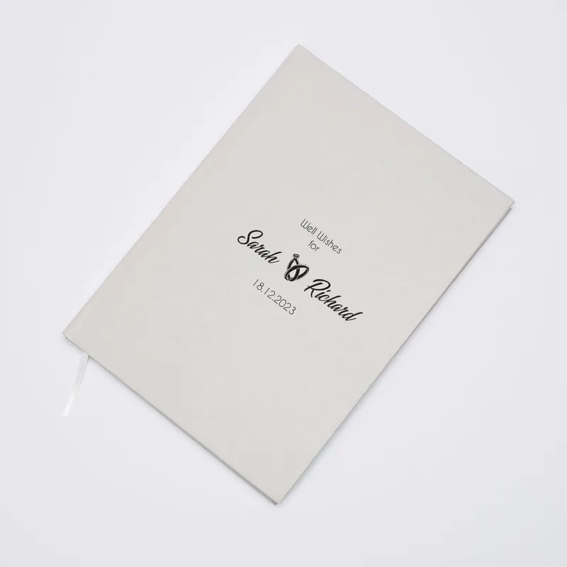 Personalized Cover Wedding Memory Book