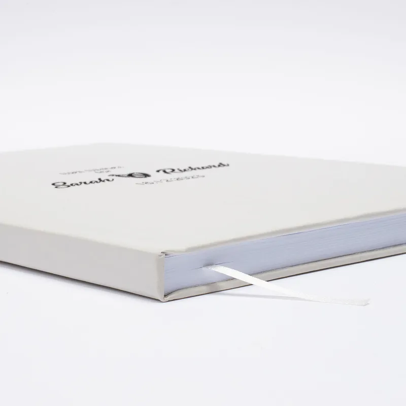 Personalized Cover Wedding Memory Book