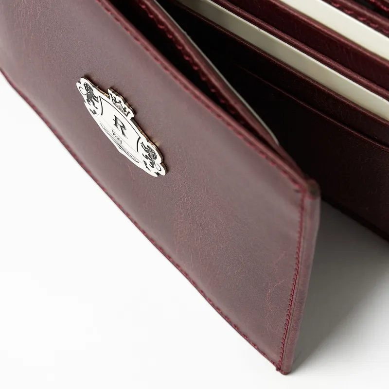 Personalised Crown Emblem Men's Leather Wallet