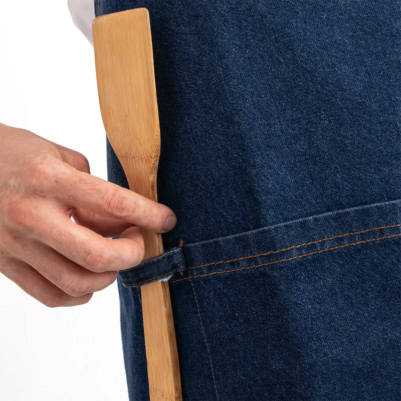 Personalized Denim Chef Apron with a Lovely Chef Message