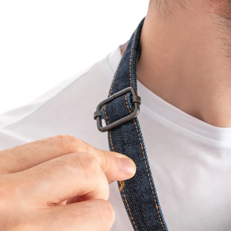 Personalized Denim Chef Apron with a Lovely Chef Message