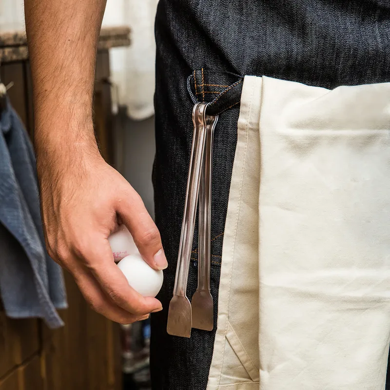 Personalized Denim Chef Apron with a Lovely Chef Message