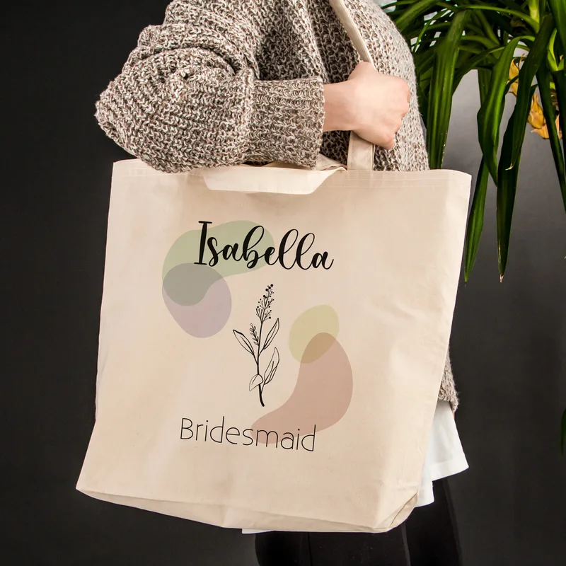 Personalized Design Textile Shopping Bag