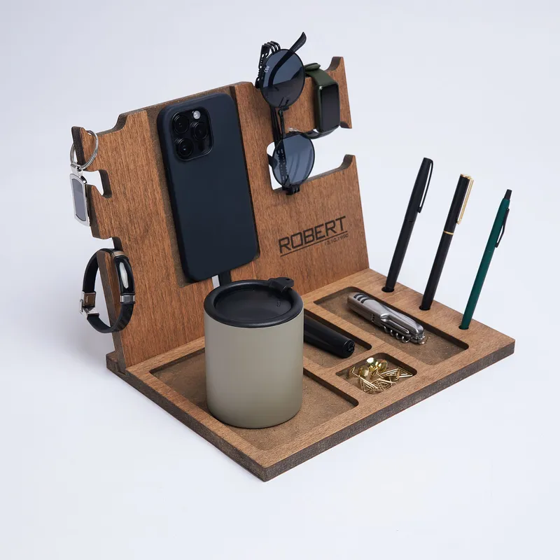 Personalized Desktop Accessory Organizer