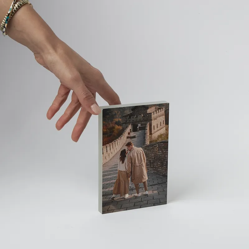 Personalized Desktop Double Sided Acrylic Frame - 4x6