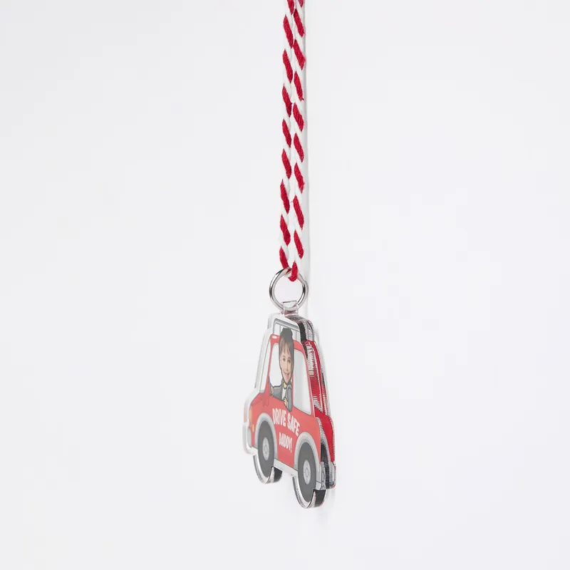 Personalized Drive Safe Car Ornament with Photo