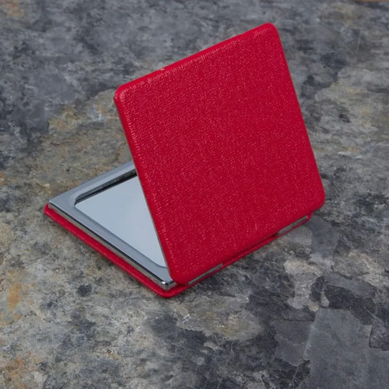 Personalized Dual Initial Compact Mirror for Her